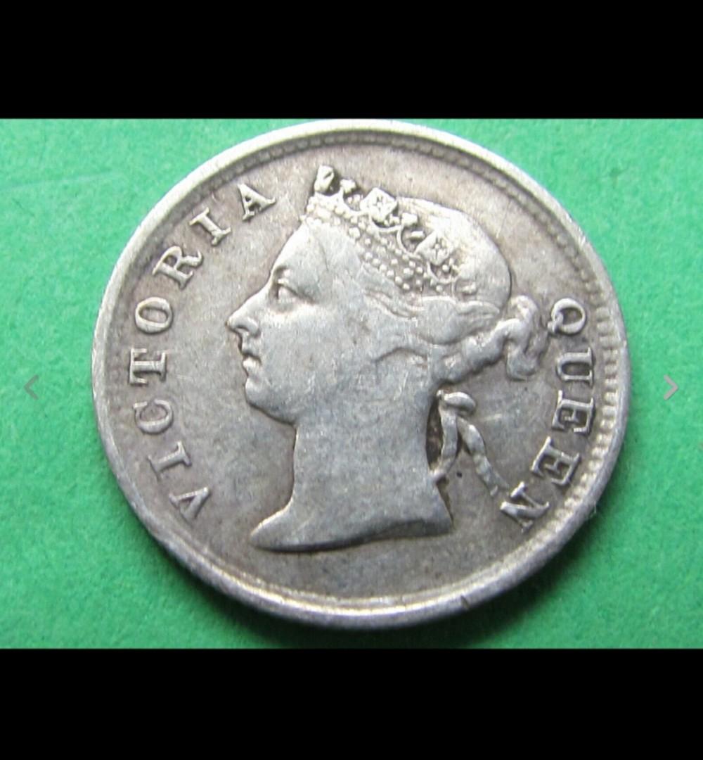 1894年香港5仙, 興趣及遊戲, 收藏品及紀念品, 錢幣- Carousell