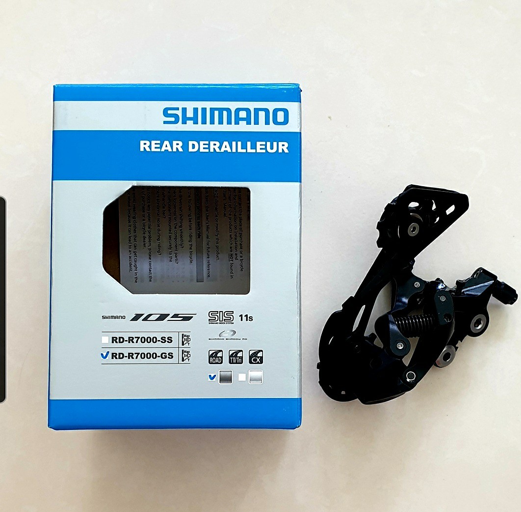 verdiepen Verwachten ding In - Stock*** Shimano 105 RD-R7000-GS Rear Derailleur RD R7000 GS, Sports  Equipment, Bicycles & Parts, Parts & Accessories on Carousell