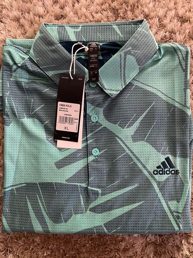 adidas vibes print polo