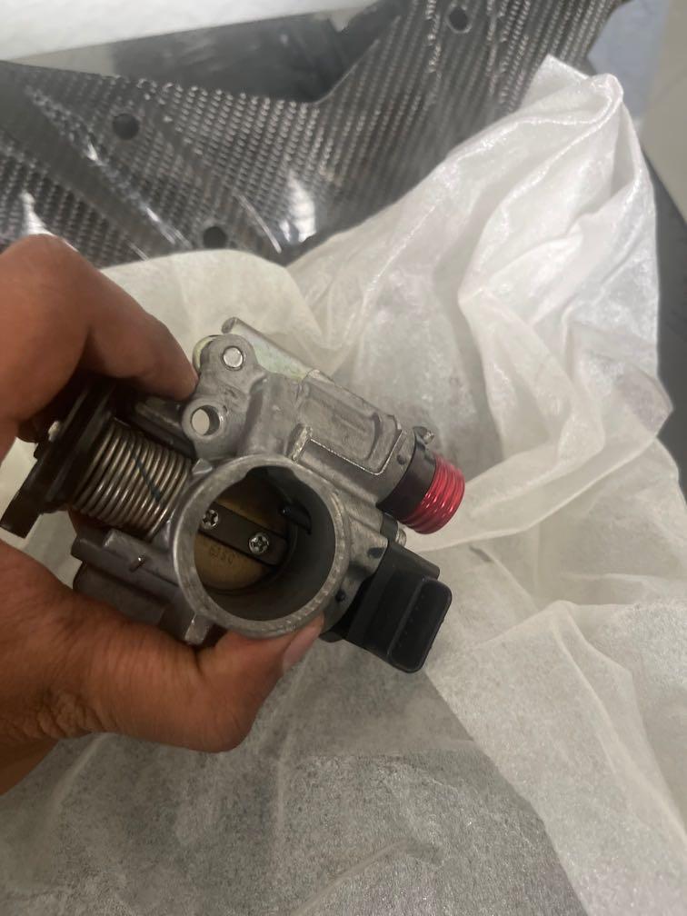 Aerox/nvx155 throttle body with adjustable idle, Motorcycles, Motorcycle  Accessories on Carousell