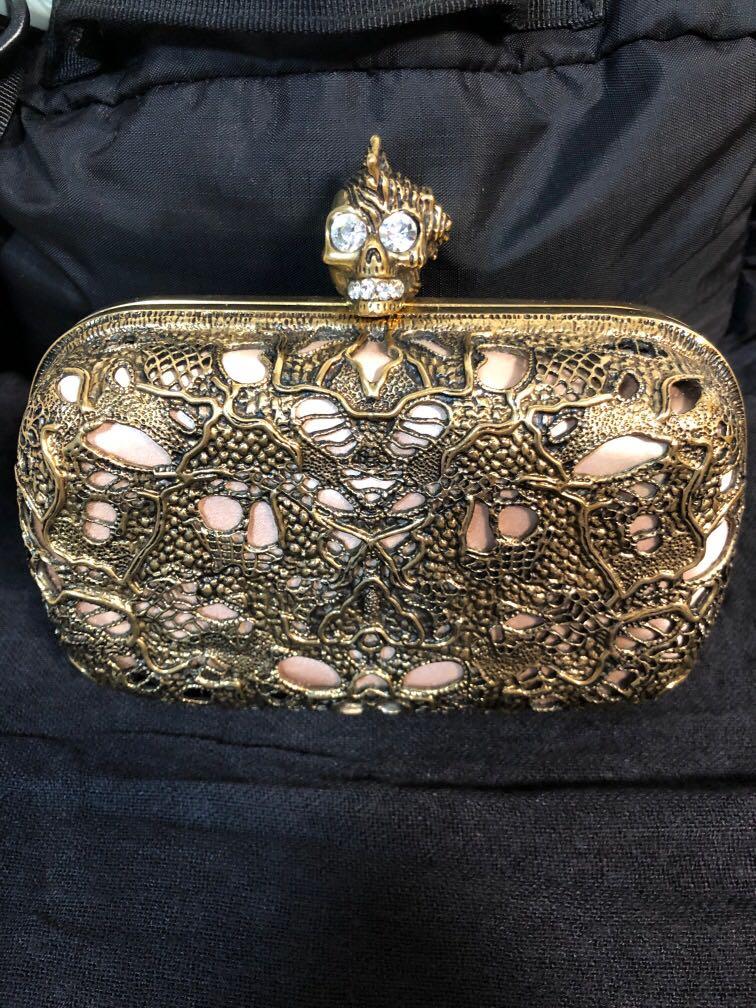 Alexander McQueen clutch Luxury Bags Wallets on Carousell