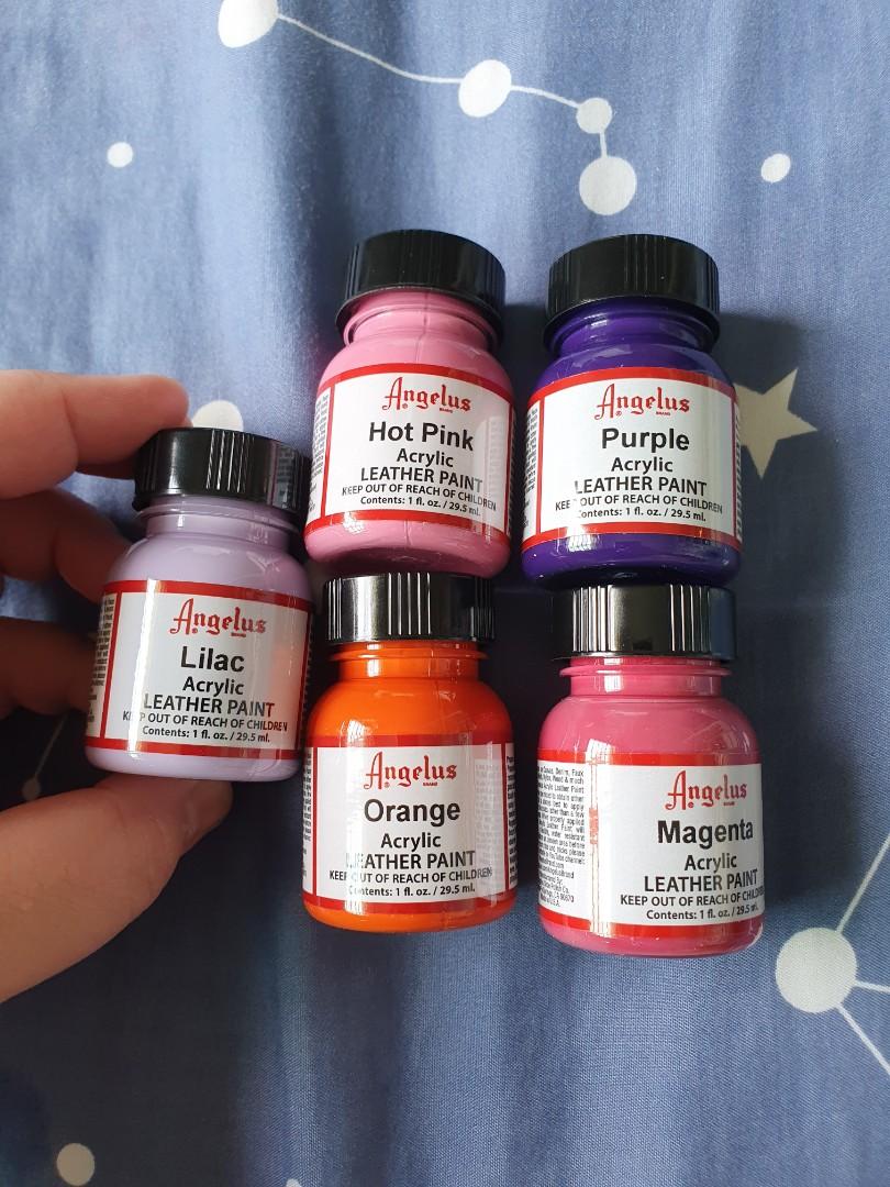 leather angelus paint