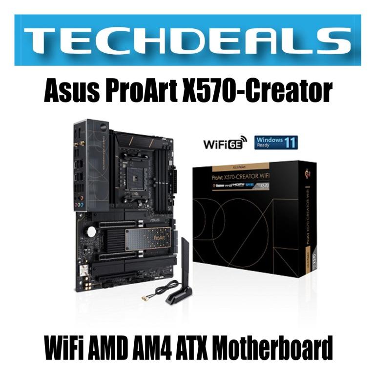 Asus ProArt X570-Creator WIFI Review: Thunderbolt 4 Meets