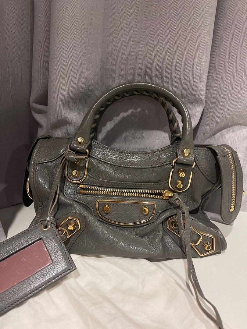 Balenciaga city mini grey hot sale