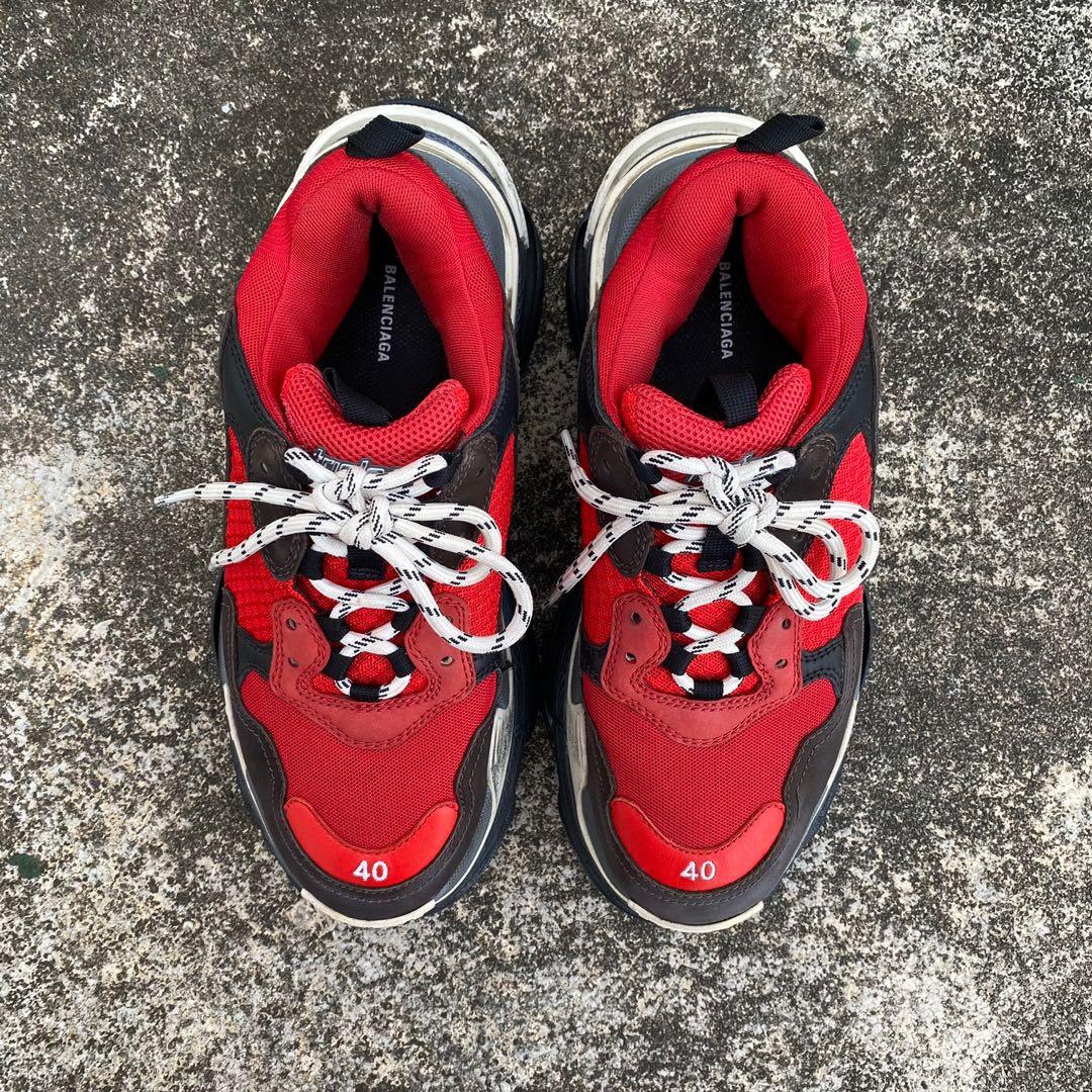balenciaga triple s deadpool
