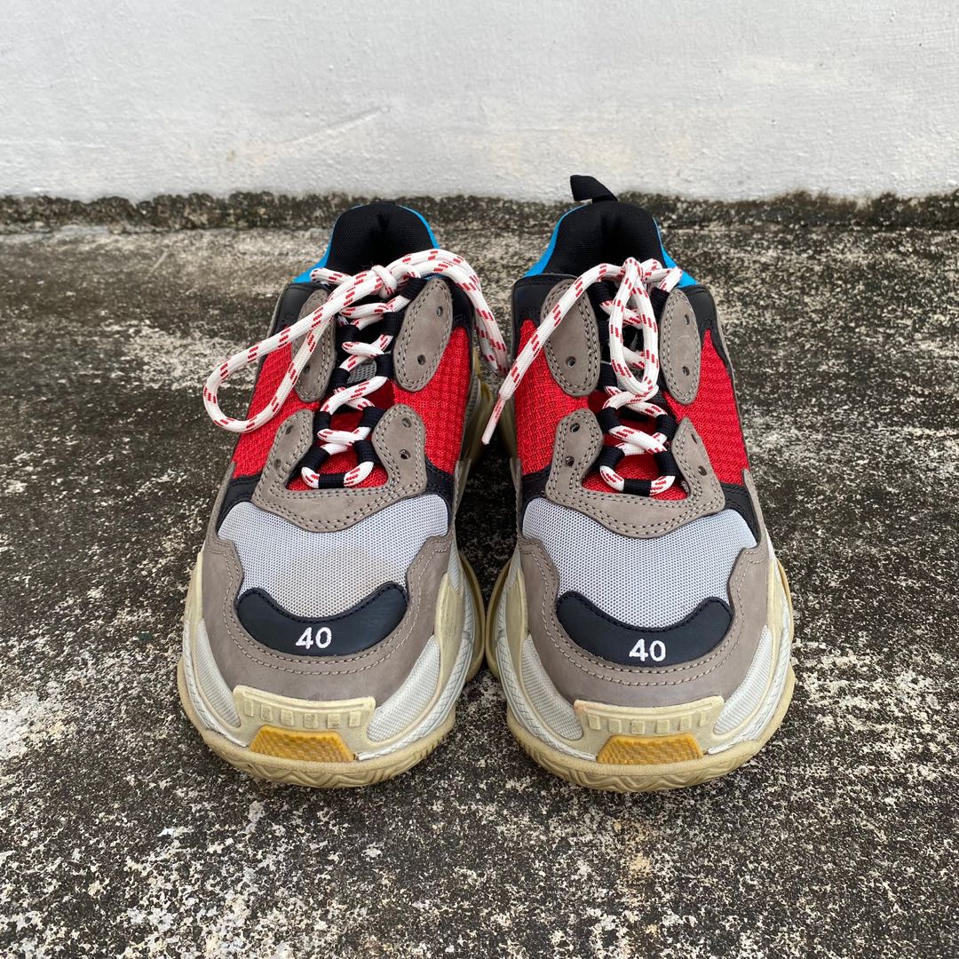 Balenciaga triple s lego on feet discount