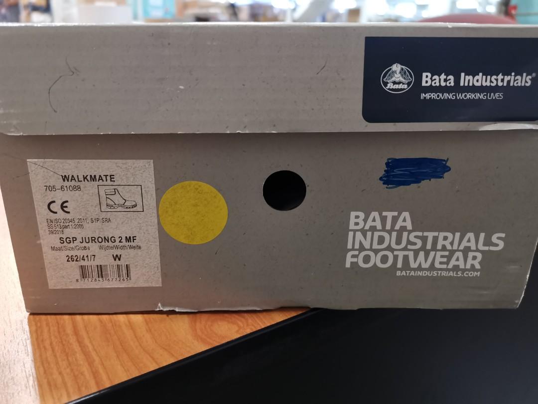 Bata Jurong safety boot, Men's Fashion, Footwear, Casual shoes on Carousell