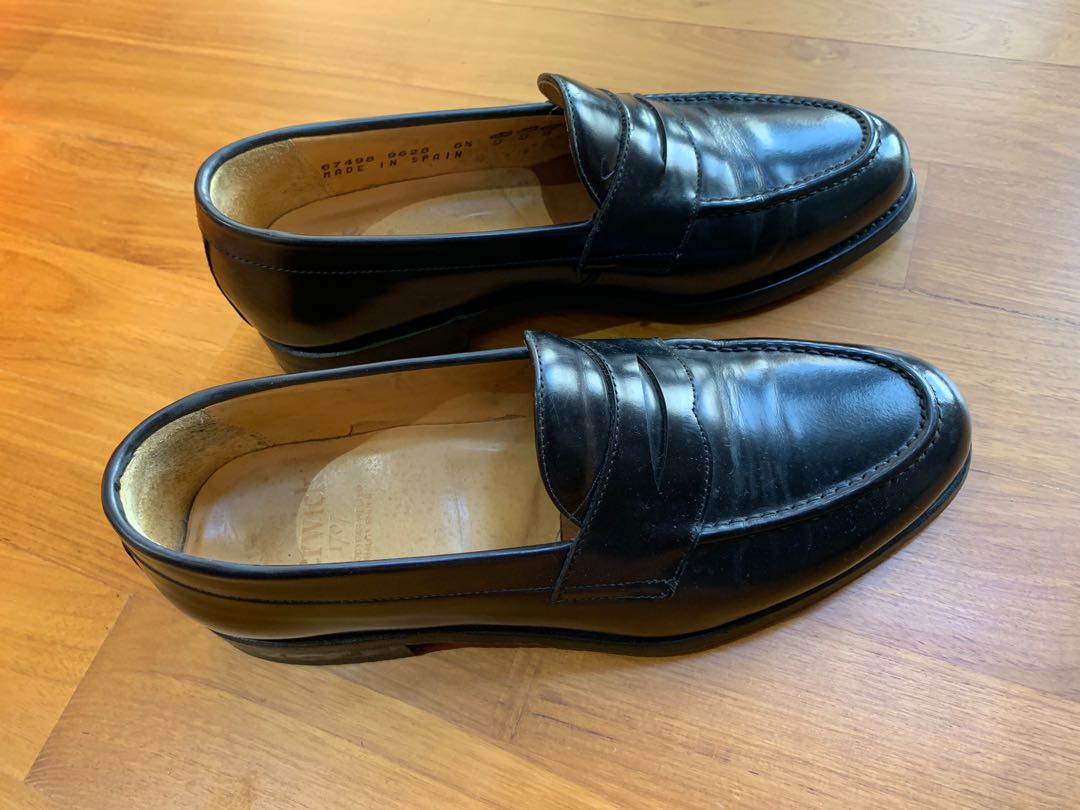 Berwick Penny Loafer (goodyear welted in black), Men's Fashion