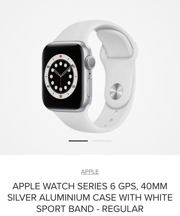 Apple watch 6 40mm white sales
