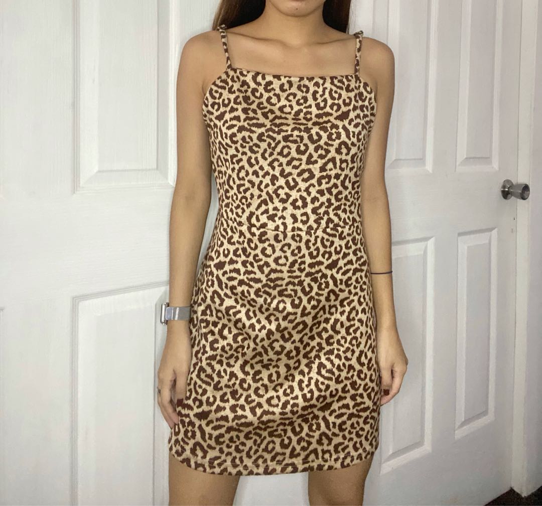 Cotton on leopard discount print dress