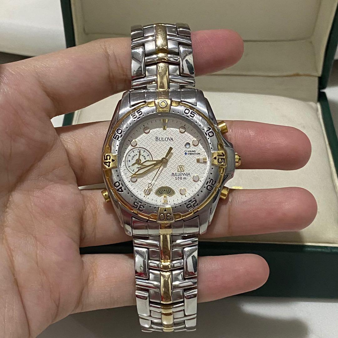 Bulova millennia 100m vibra alarm new arrivals