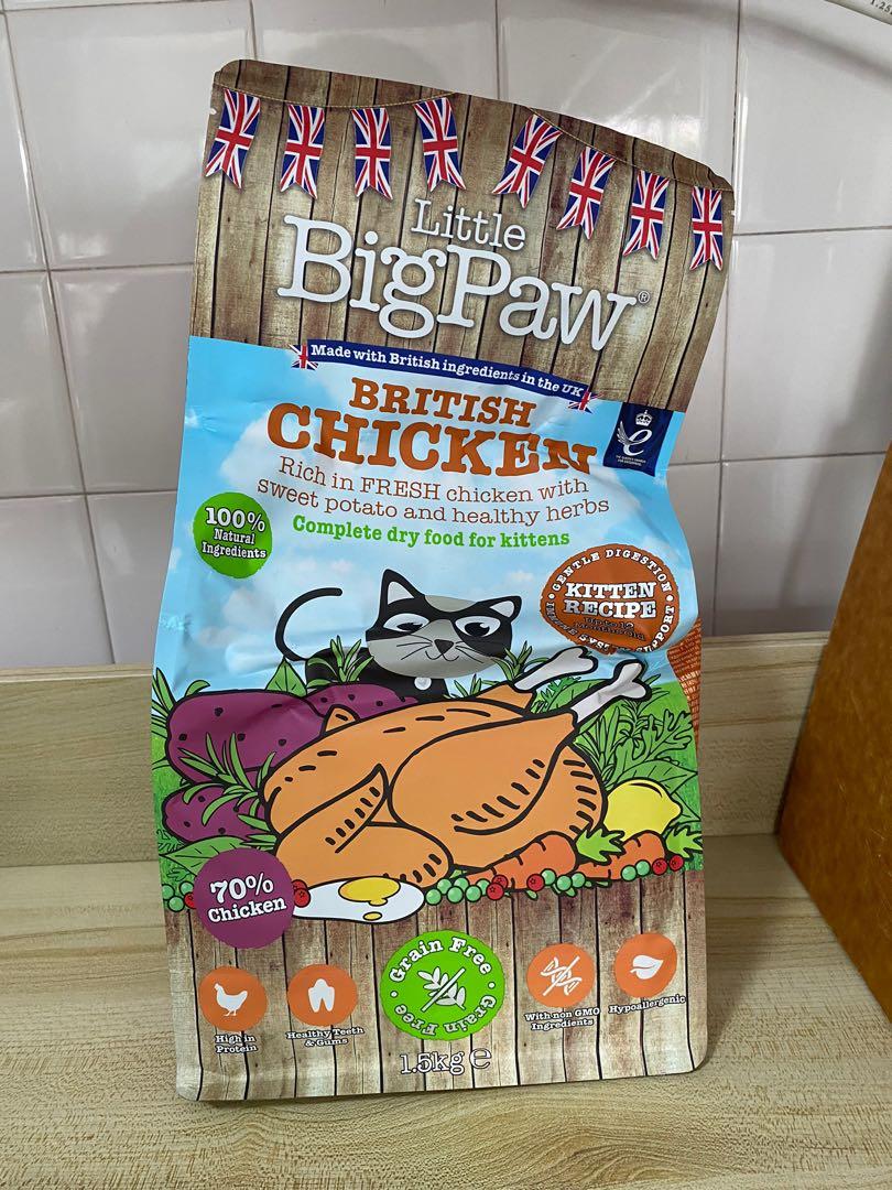Big paw sale cat food