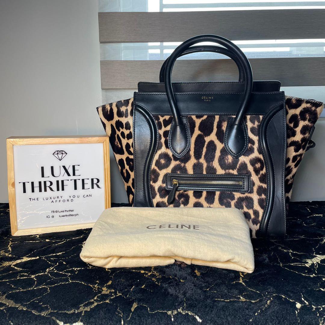 Celine luggage tote (mini), Luxury, Bags & Wallets on Carousell