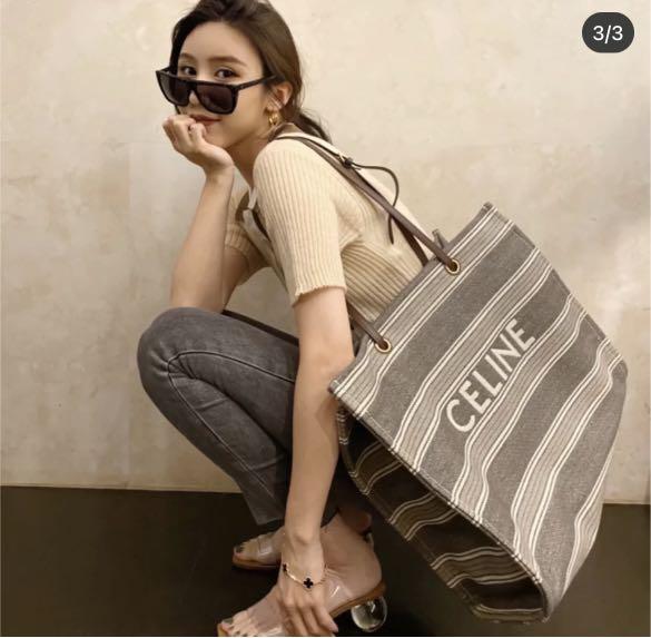 Celine Squared Cabas Bag Tote Bags Carousell
