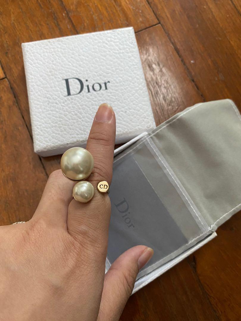 Christian dior pearl ring online