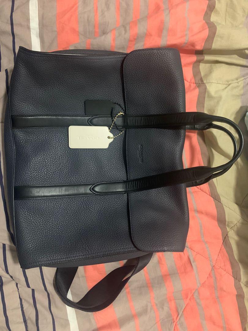 COACH harness metropolitan portfolio briefcase