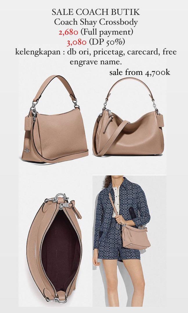Coach shay taupe shop