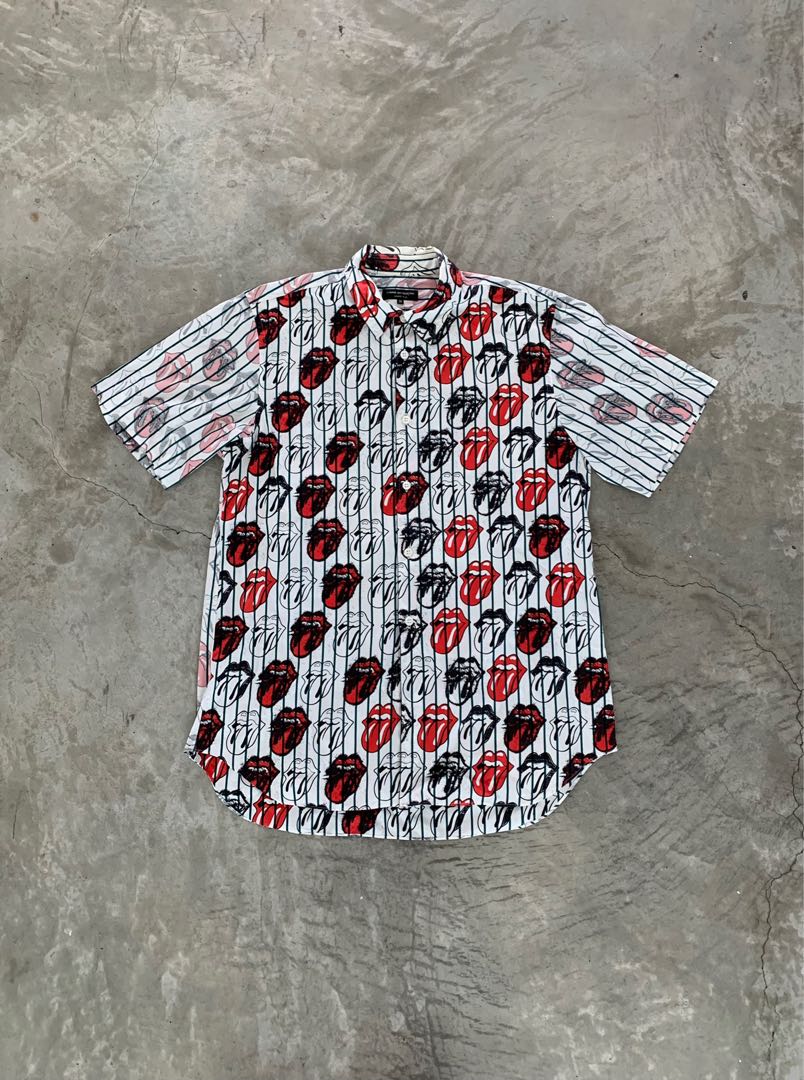 Comme des garcons rolling stones sales