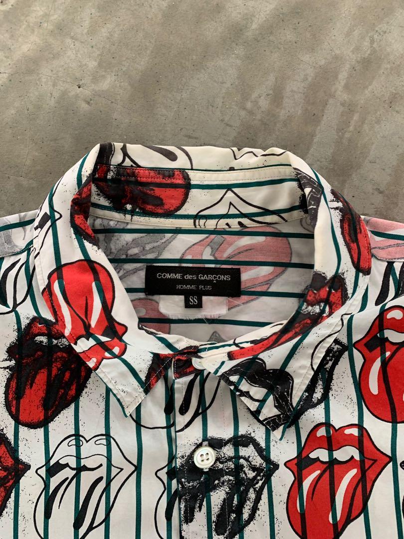 Comme Des Garcons Homme Plus SS06 Rolling Stones Shirt