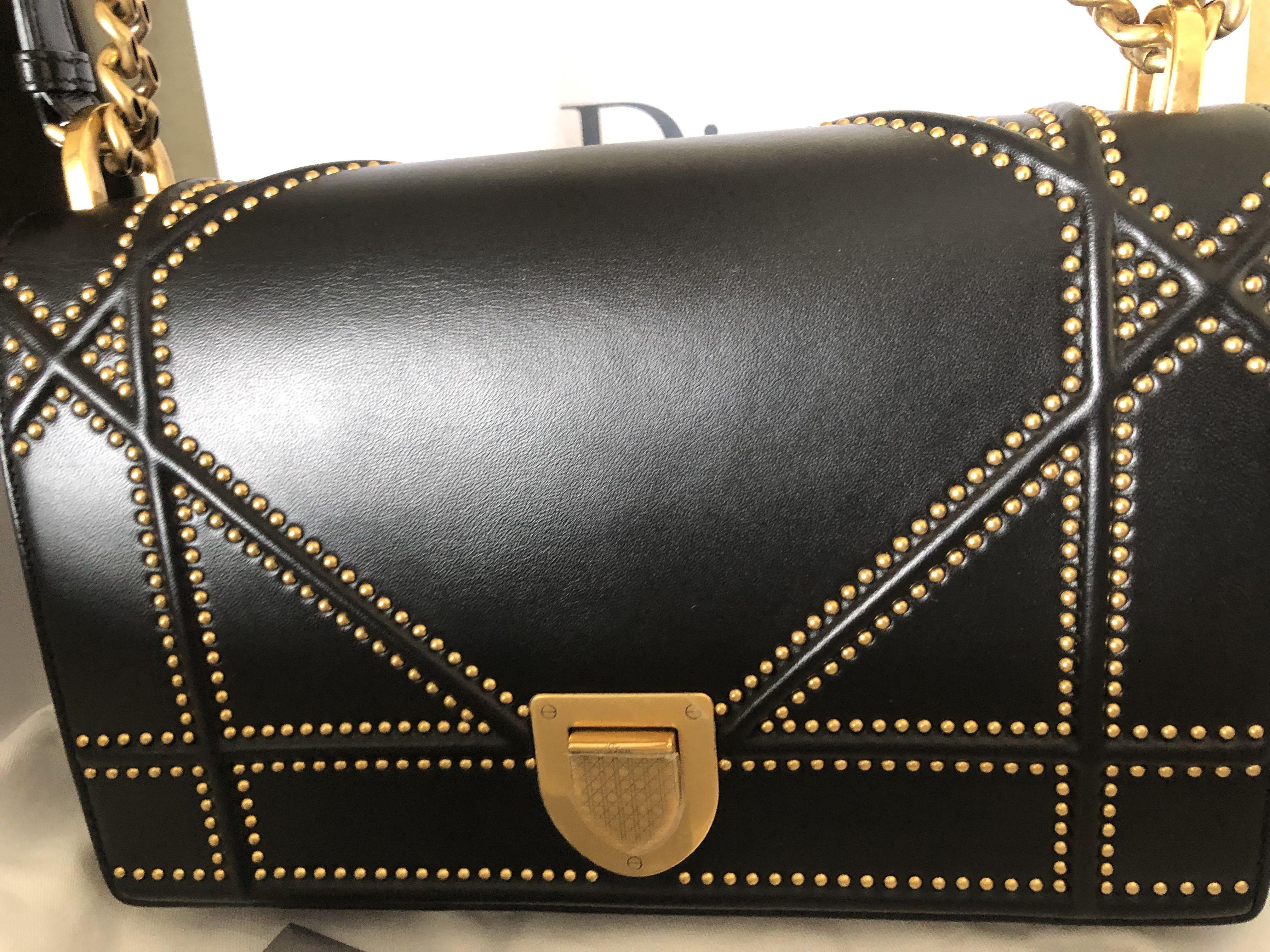 Diorama studded on sale bag