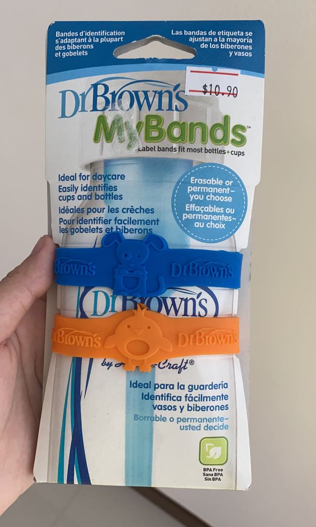 Dr brown rubber bottle label, Babies & Kids, Nursing & Feeding