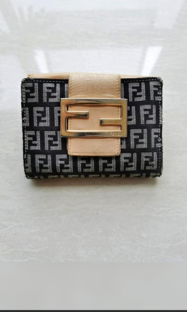 Fendi Zucca Wallet (Category: Luxury Bags & Wallets) located in Quezon City. Submitted by moozi.ph (Listing ID 1109839725, Image 1). Description: Signs of usage in good condition guaranteed authentic Price still negotiable💕.