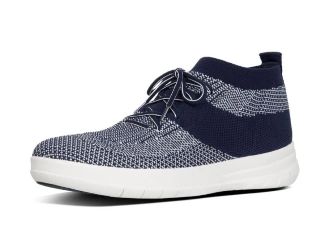 Fitflop Uberknit Slip On High Top Sneaker Men s Fashion Footwear