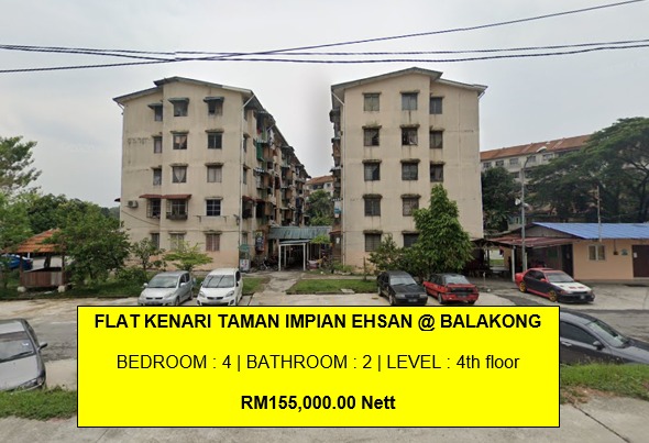 Flat Kenari Taman Impian Ehsan Balakong Property For Sale On Carousell