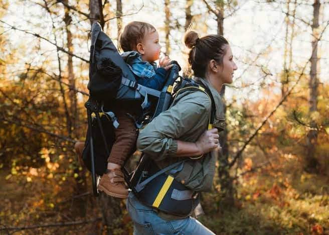 FORB Hiking Backpack Carrier Black 1 500 only 6 months