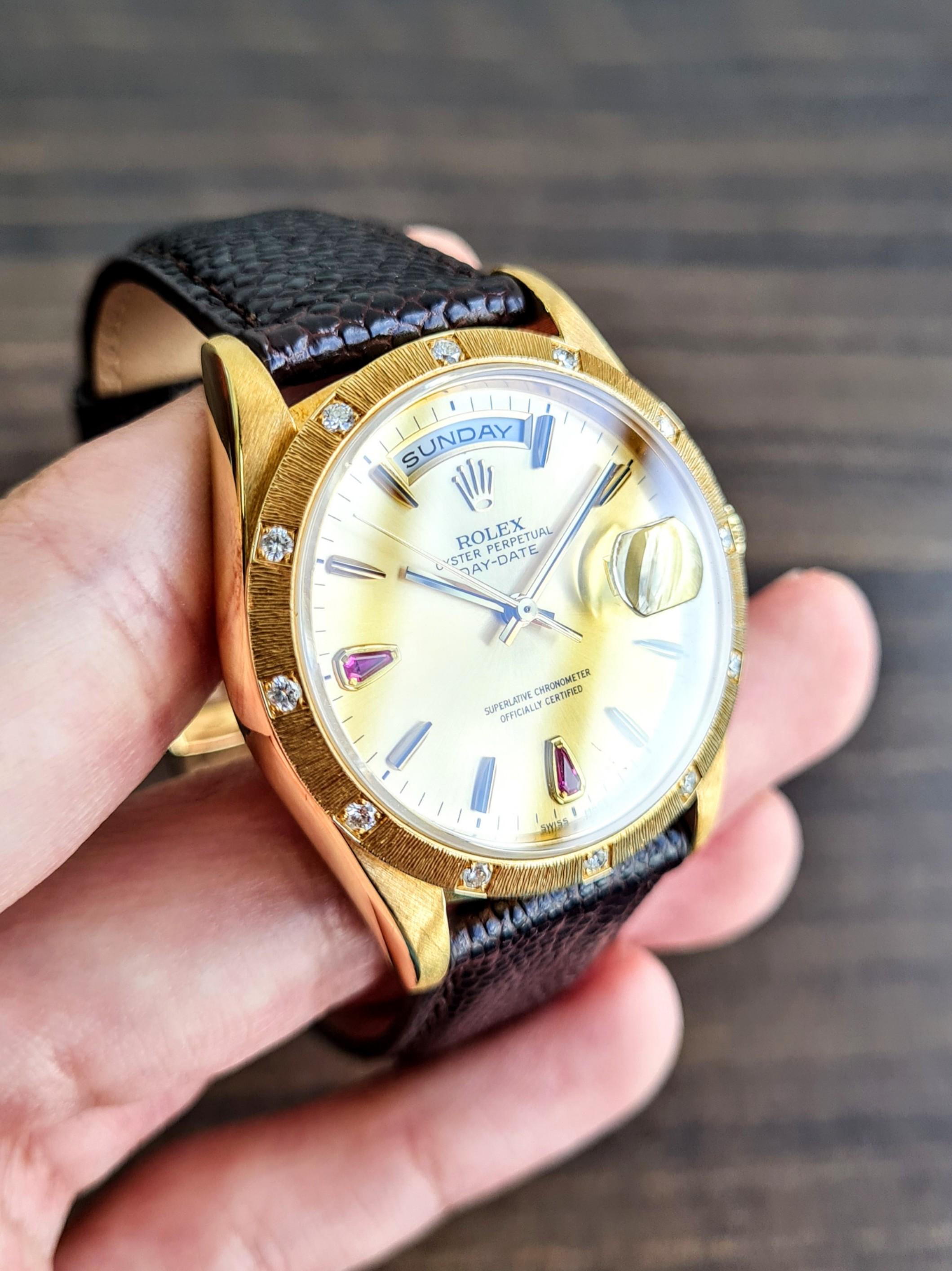 Rolex bark bezel clearance