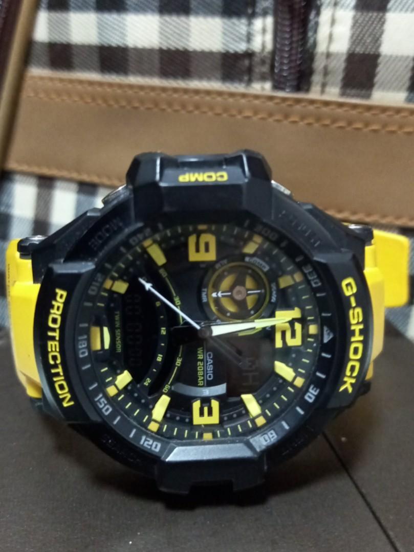 G shock twin sensor neon illuminator outlet