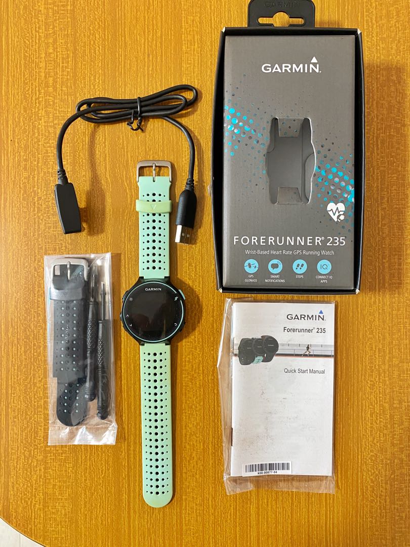 Garmin forerunner 235 deals frost blue sale