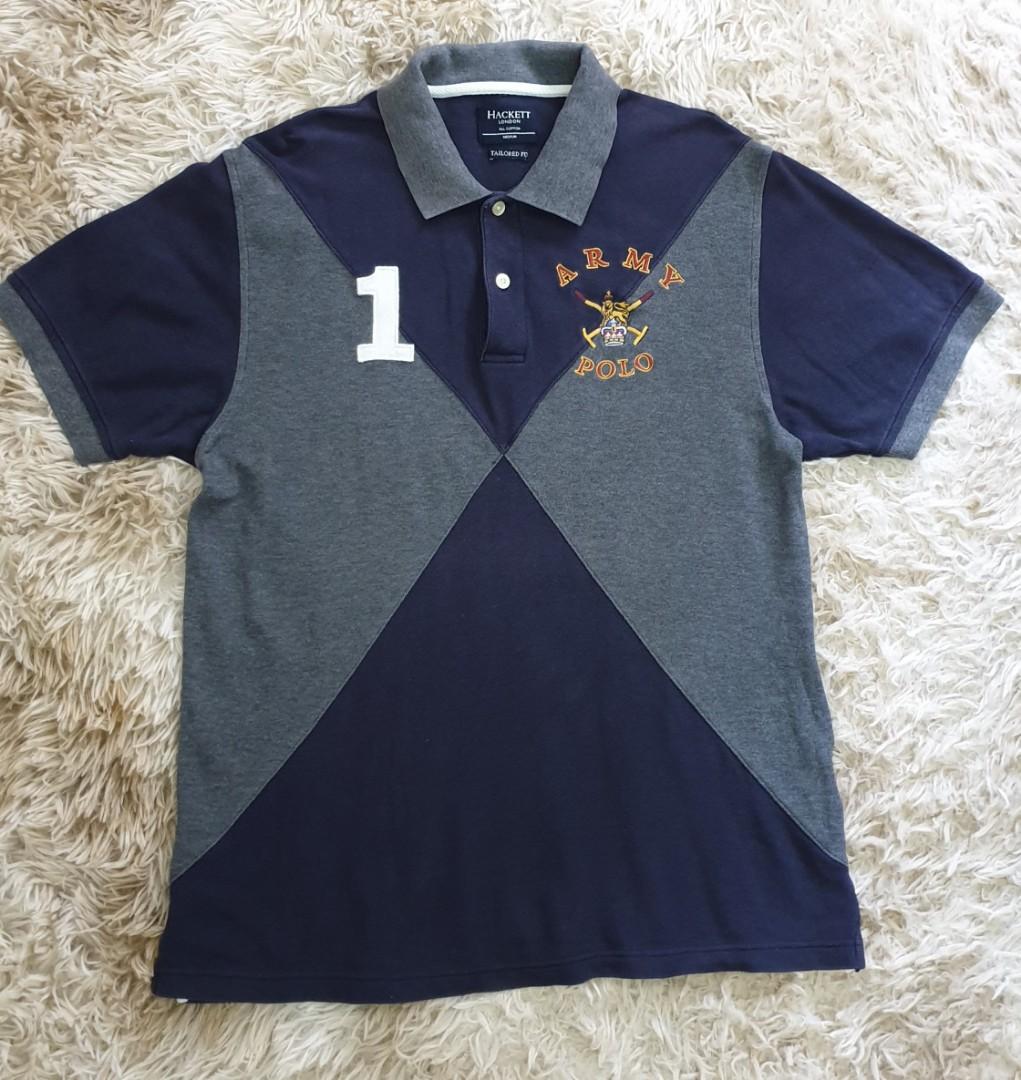Hackett army polo top