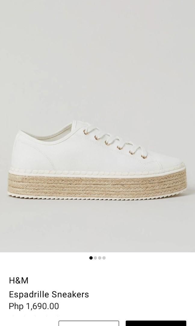 H M espadrilles sneakers Women s Fashion Footwear Sneakers on