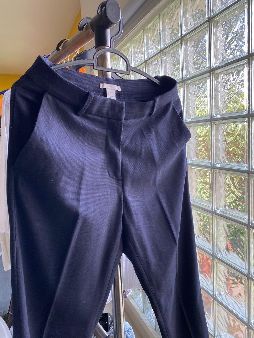 Navy pants for ladies clearance