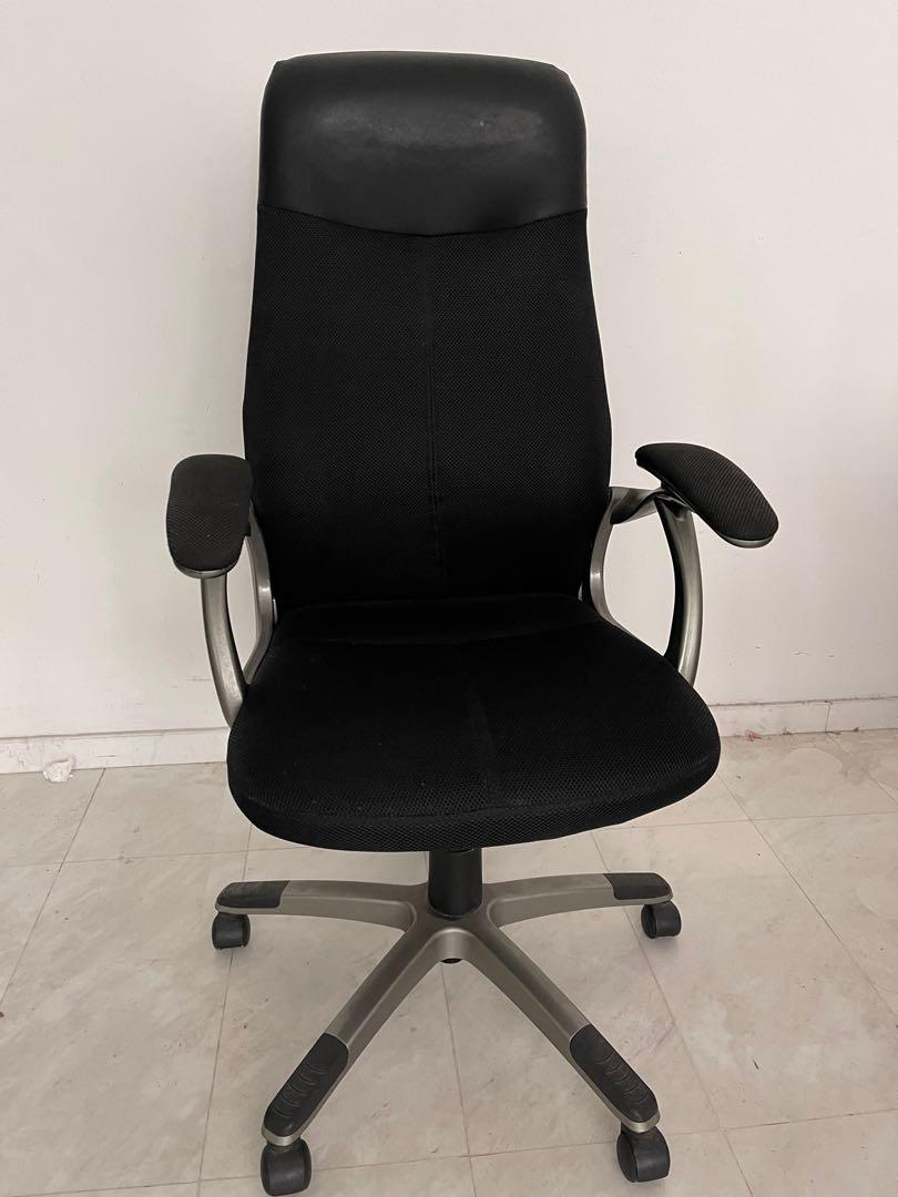 Ikea office arm chair, Furniture & Home Living, Furniture, Chairs on