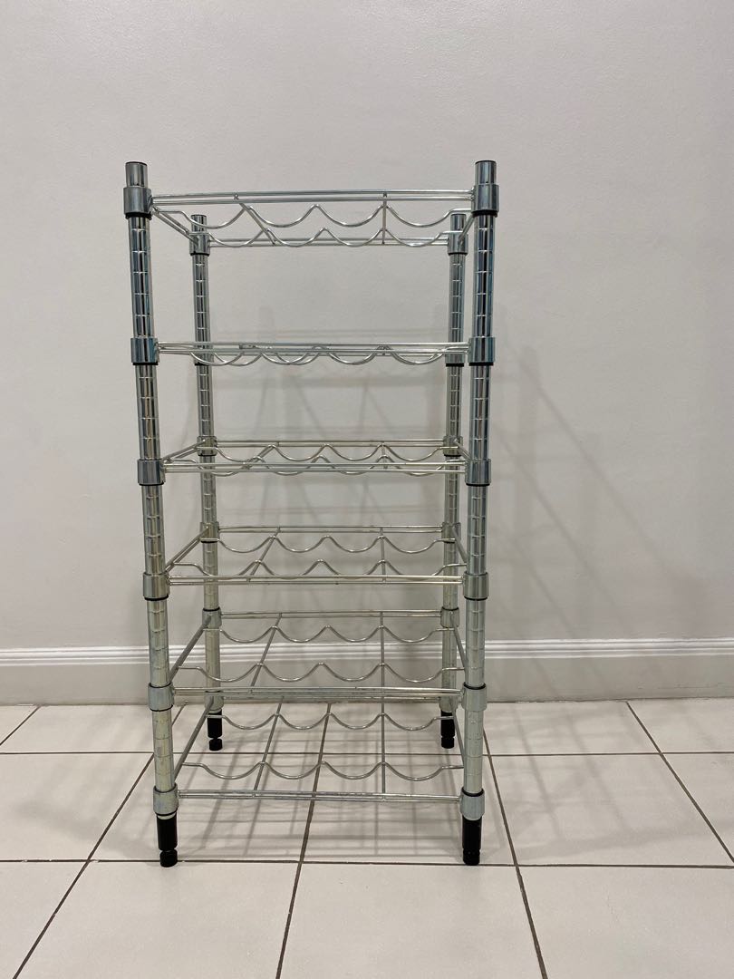 Ikea Omar wine rack, Furniture & Home Living, Home Improvement