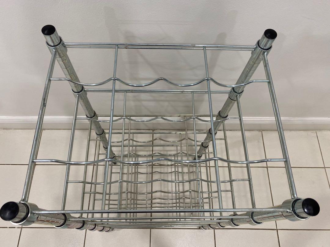 Ikea Omar wine rack, Furniture & Home Living, Home Improvement