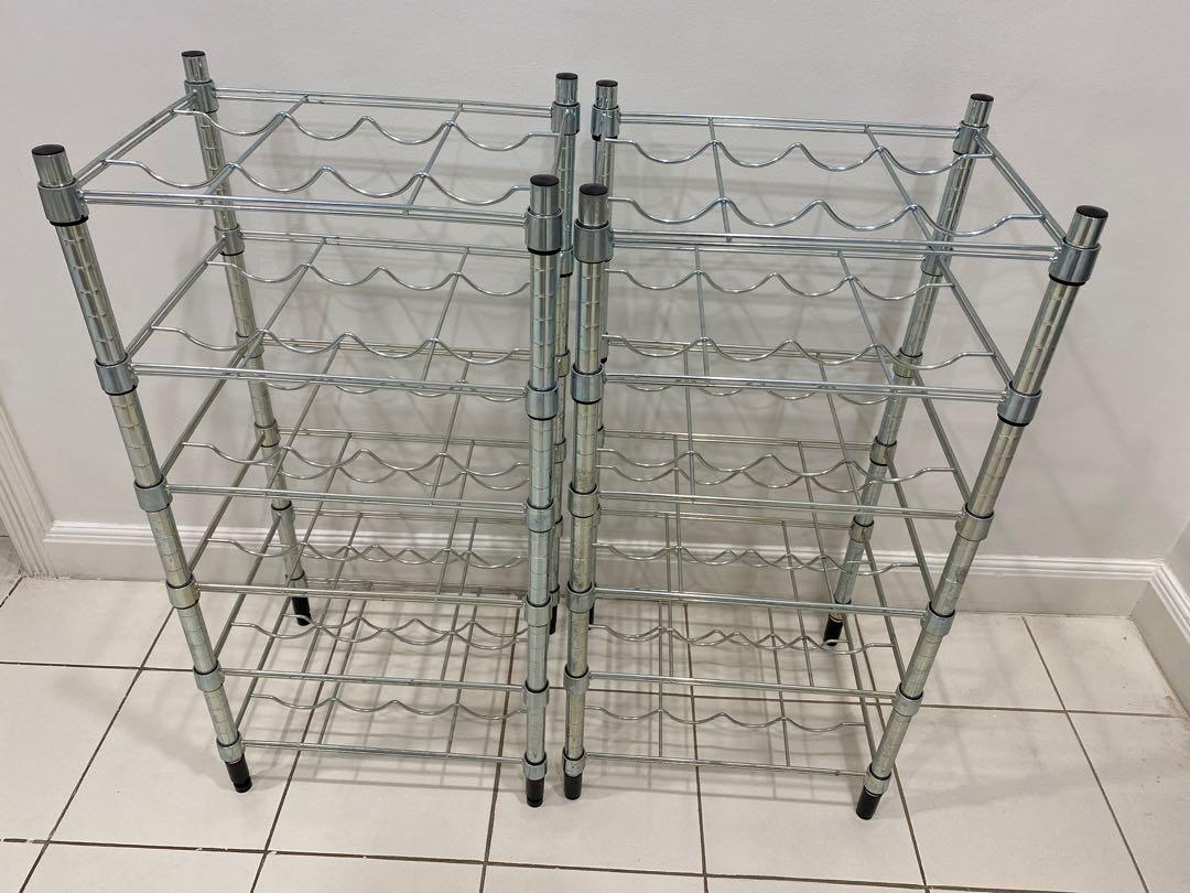 Ikea Omar wine rack, Furniture & Home Living, Home Improvement