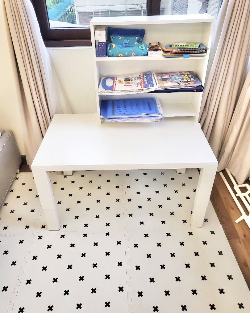 IKEA Study Table with Shelf, Furniture & Home Living, Furniture