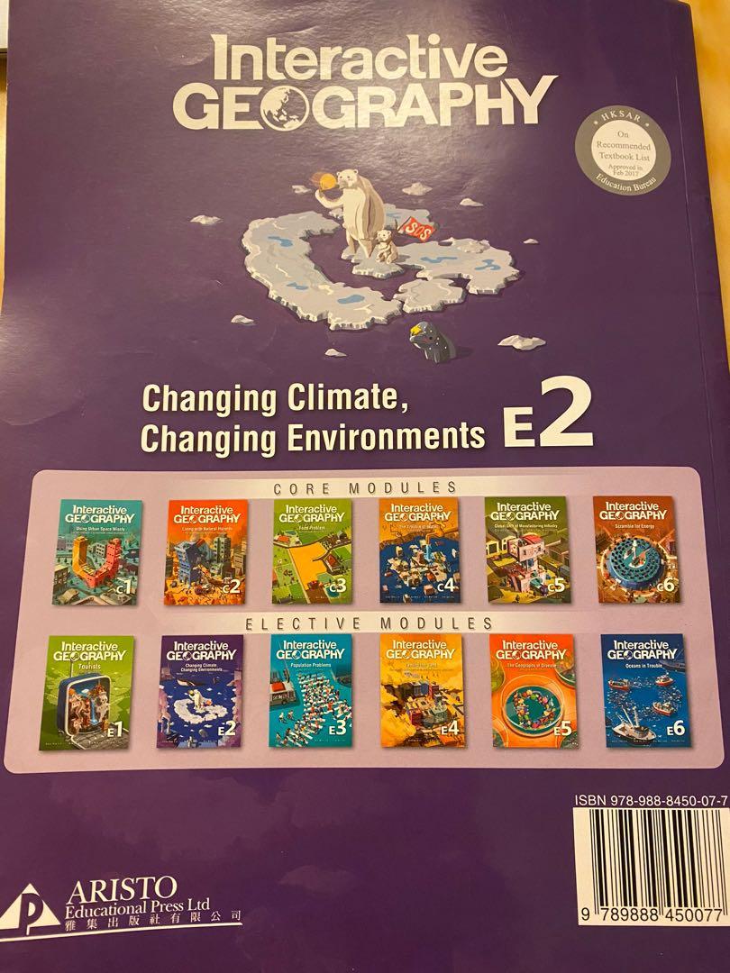 Interactive geography E2 $60 （分類：教科書）位於 Hong Kong。 由 bella_au 提交（商品編號 1109850146，圖片 2）。簡介： Interactive geography E2 $60 少少筆跡。