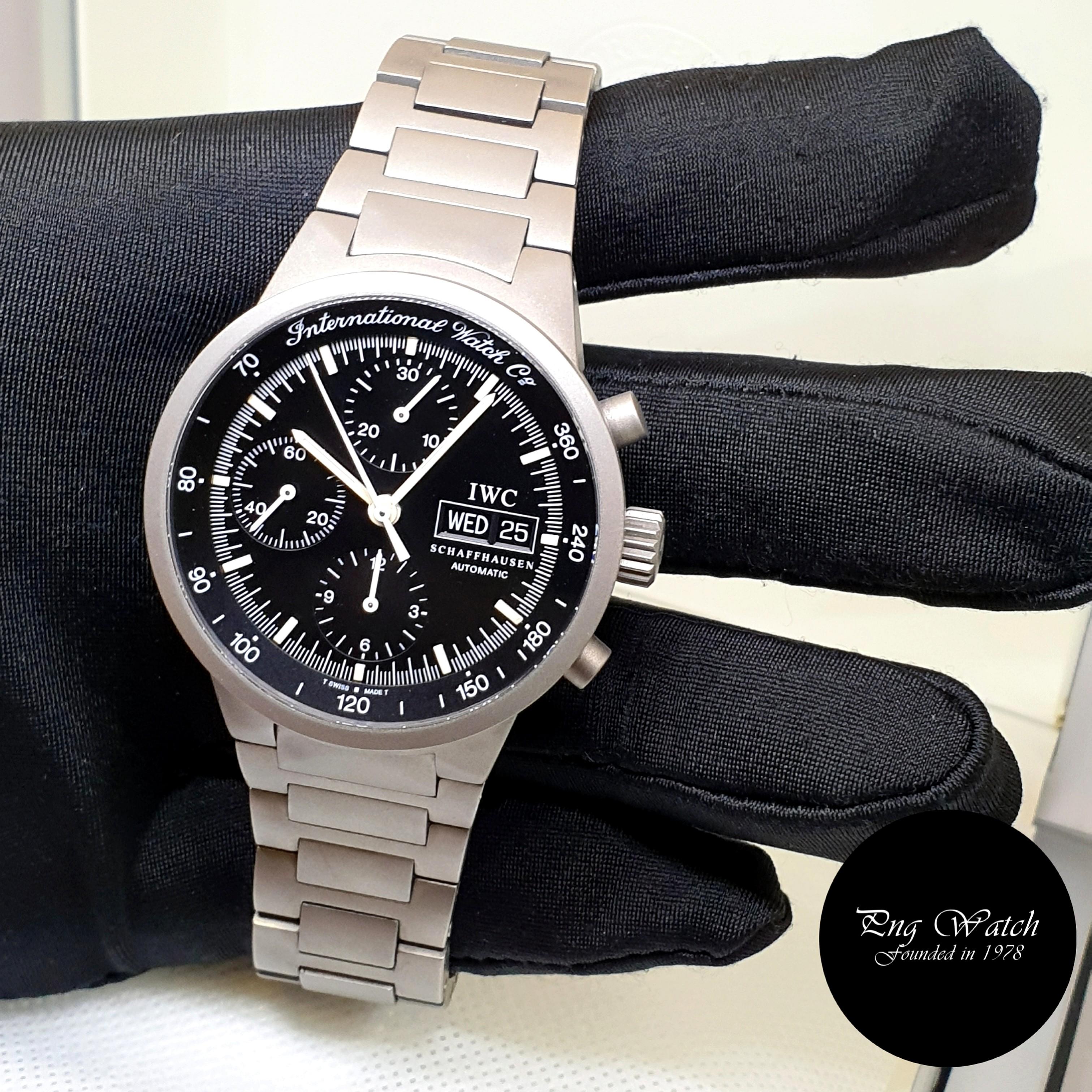NOT AVAILABLE IWC Tritium Discontinued 40mm Black Titanium GST