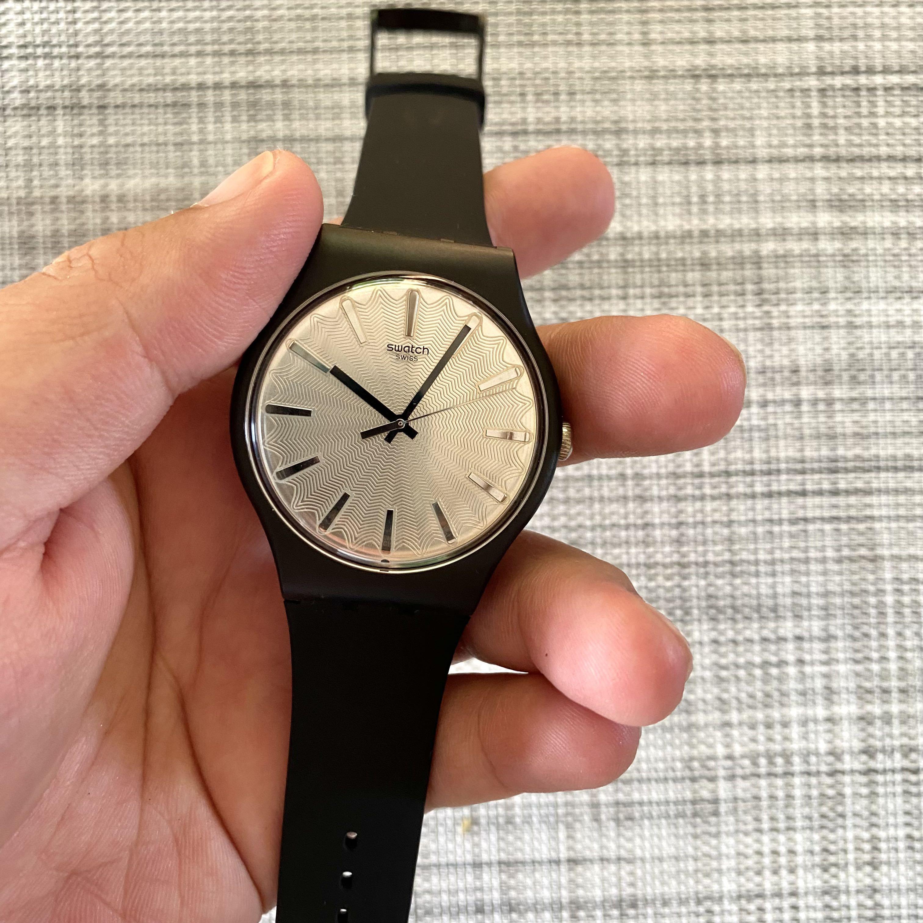 Jam Analog Swatch Silver Shield unisex