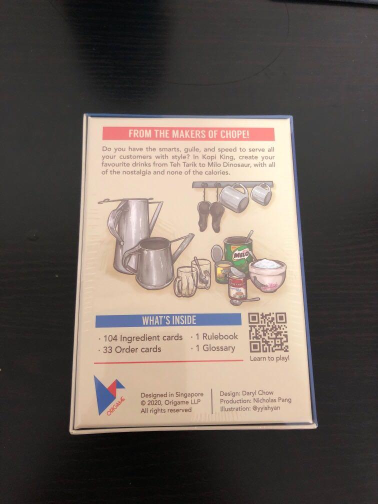 Kopi King Play Cards, Hobbies & Toys, Toys & Games on Carousell