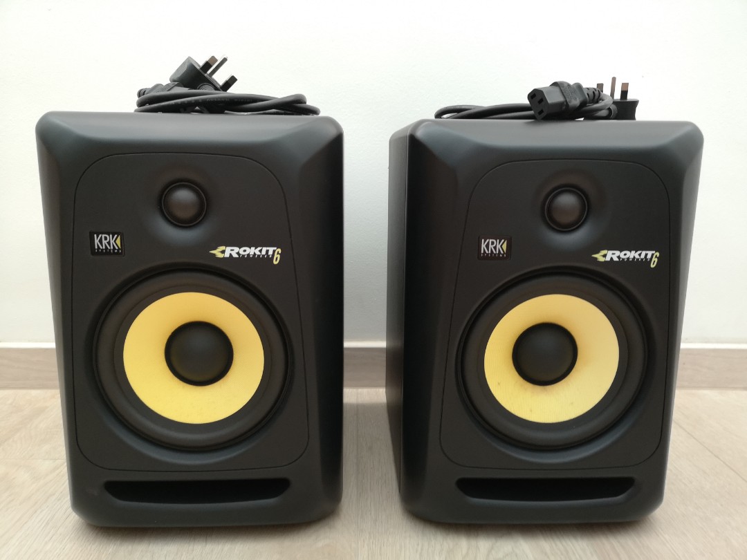 KRK Rokit 6 G3 Studio Monitors, Audio 