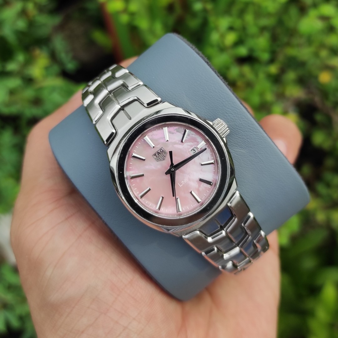 Tag heuer hot sale link pink