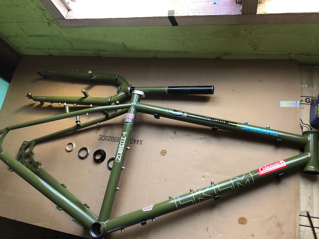 LKLM 318 frameset Touring 26 inch 650b Sports Equipment