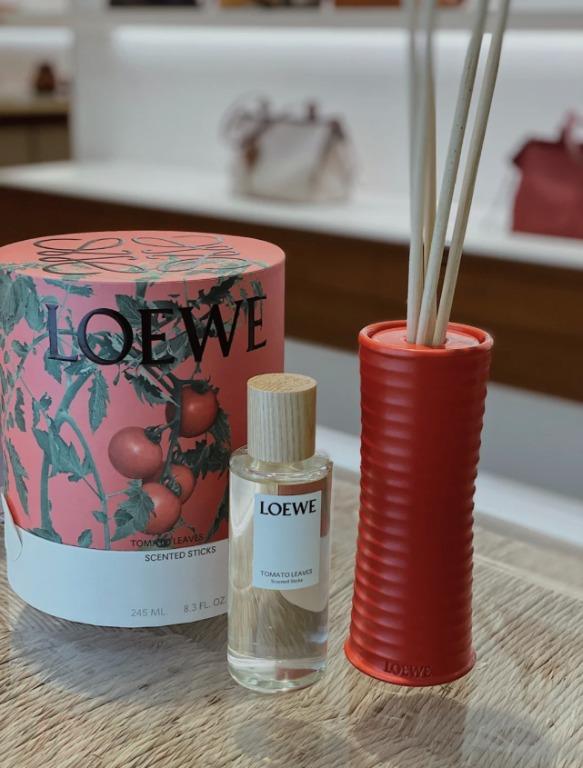 LOEWE TOMATO LEAVES SCENTED STICKS 245ML SET SURROUND HOME PERFUME DIFFUSER