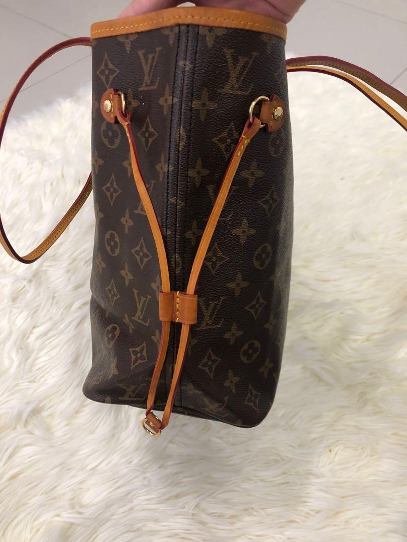 LOUIS VUITTON MONOGRAM BROWN NEVERFULL MM NO POUCH TYPE SHOULDER BAG  237017325 AL, Luxury, Bags & Wallets on Carousell