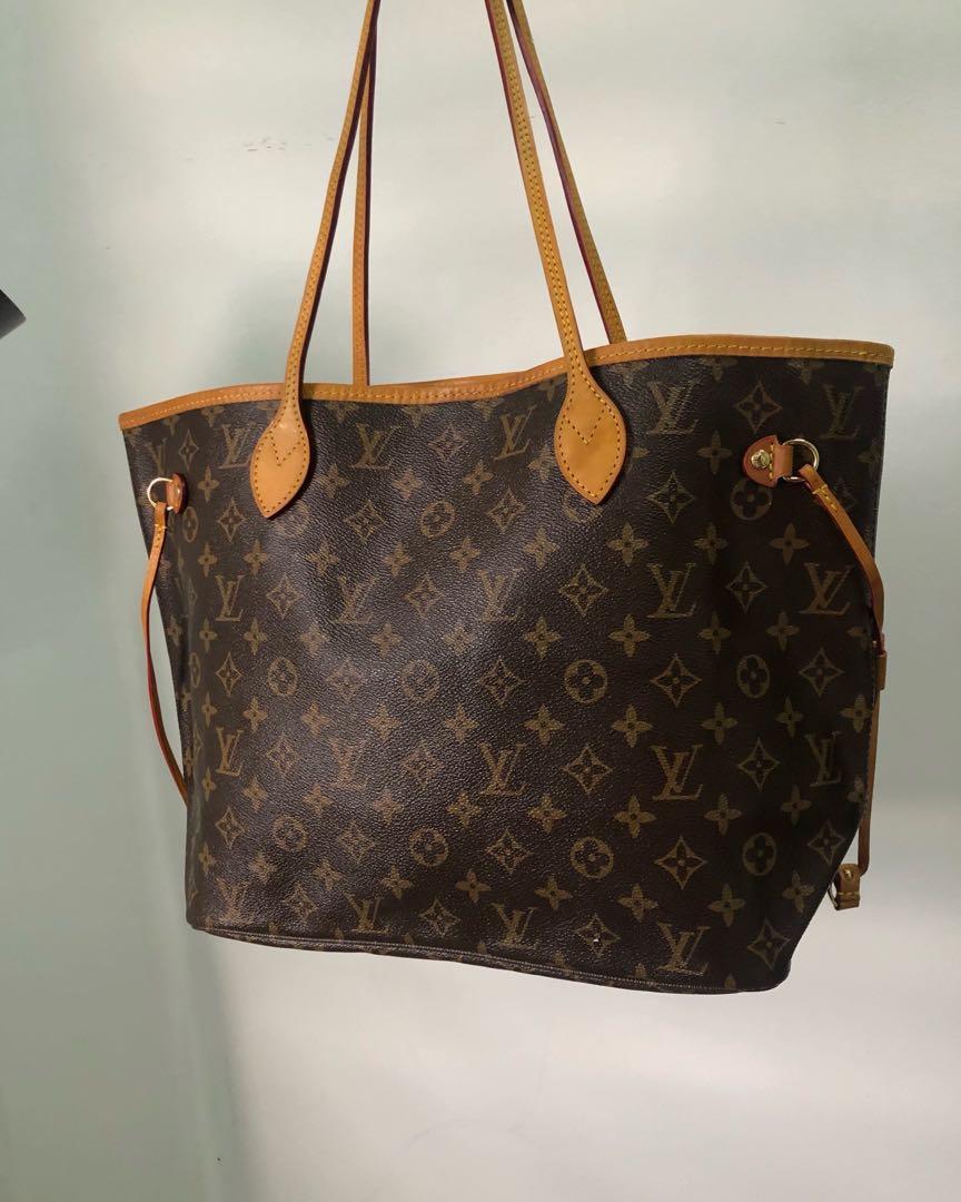 DISCOUNTED] LOUIS VUITTON DAMIER N41358 NEVERFULL MM SHOULDER BAG 237022816  -, Luxury, Bags & Wallets on Carousell